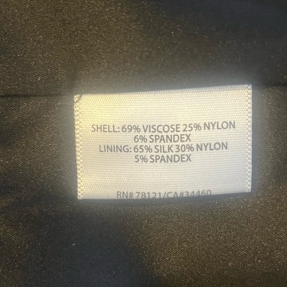 EILEEN FISHER Black Ponte Sheath Dress - Picture 5 of 6